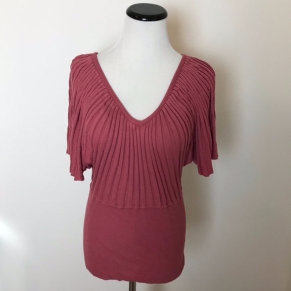 ❌ Soft Surroundings Pink Knit Top - Picture 1 of 6